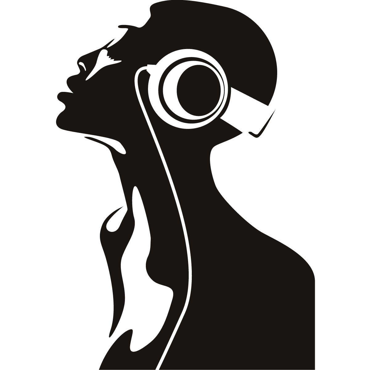 Cool DJ Music Wall Art Sticker