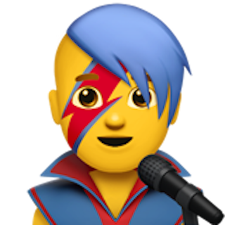 david bowie emoji