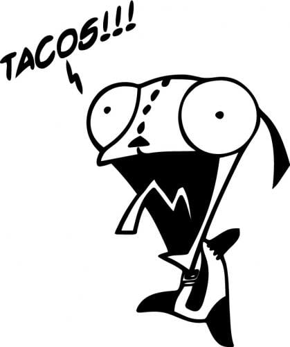 G.I.R Tacos Decal Sticker