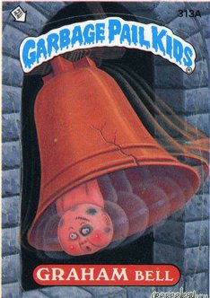 GRAHAM Bell Funny Sticker Name Decal