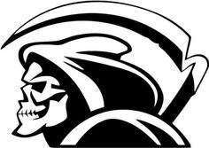 GRIM REAPER window-sticker-window-SKULL decal