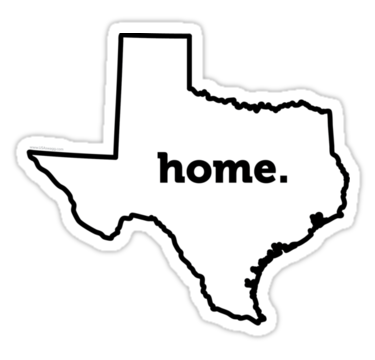 Home Texas Sticker