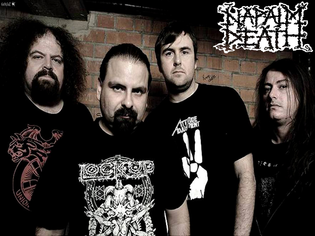 NAPALM DEATH Color Band Decal