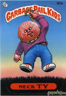 Neck TY Funny Decal Name Sticker