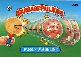 Paddlin MADELINE Funny Decal Name Sticker