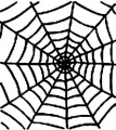 Spider Web Sticker