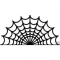Spider Web Vinyl Decal Sticker 2