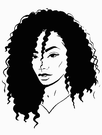 2 African Faces Africa Decal 36