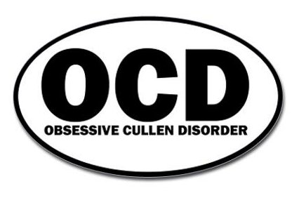 awesome twilight bumper sticker ovall funny girl sticker