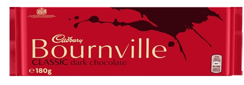 CADBURY BOURNVILLE CANDY LOGO STICKER