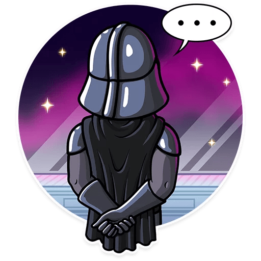 darth vader come to the dark side sticker 25