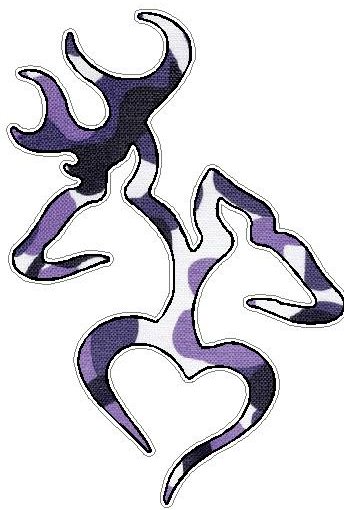 Deer Heart Fills 2 Purple Camo