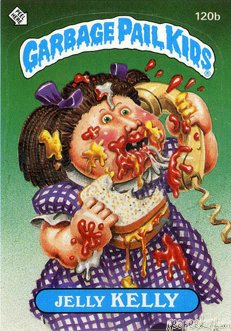 Jelly KELLY Funny Sticker Name Decal