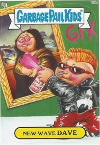 New Wave DAVE 2 Gross Sticker Funny Name Decal