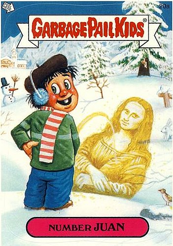 Number JUAN Funny Decal Name Sticker