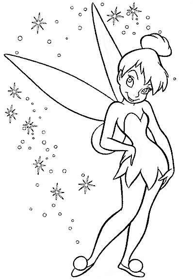 Tinkerbell Decal Sticker 17