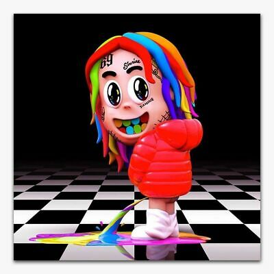 6IX9INE RAP MUSIC ALBUM COVER STICKER