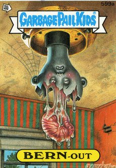 BERN Out Funny Sticker Name Decal