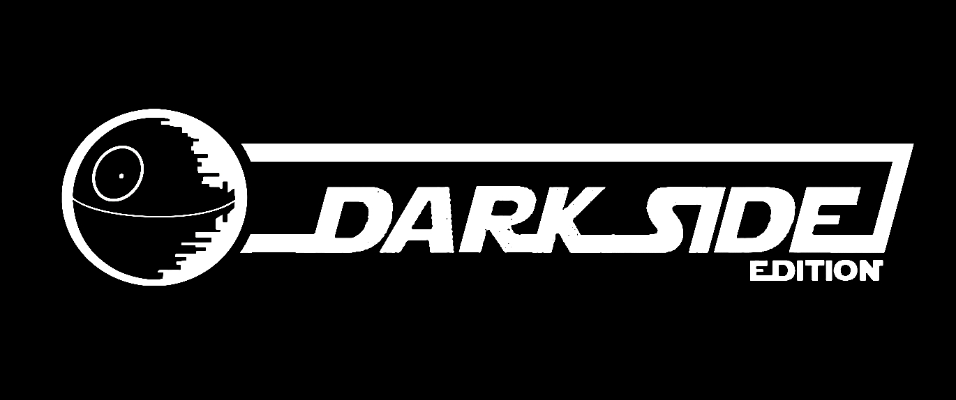 DARK SIDE EDITION sticker right