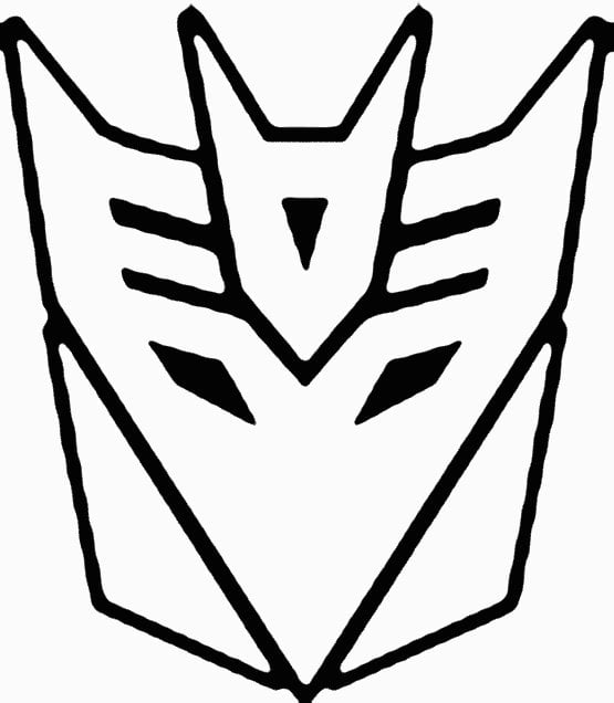 Decepticon Transformer Decals - 2