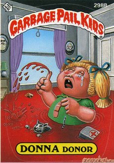 DONNA Doner Funny Sticker Name Decal