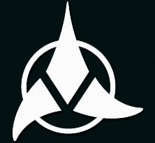 Klingon Logo Diecut Vinyl Decal