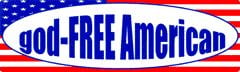 God Free American Decal