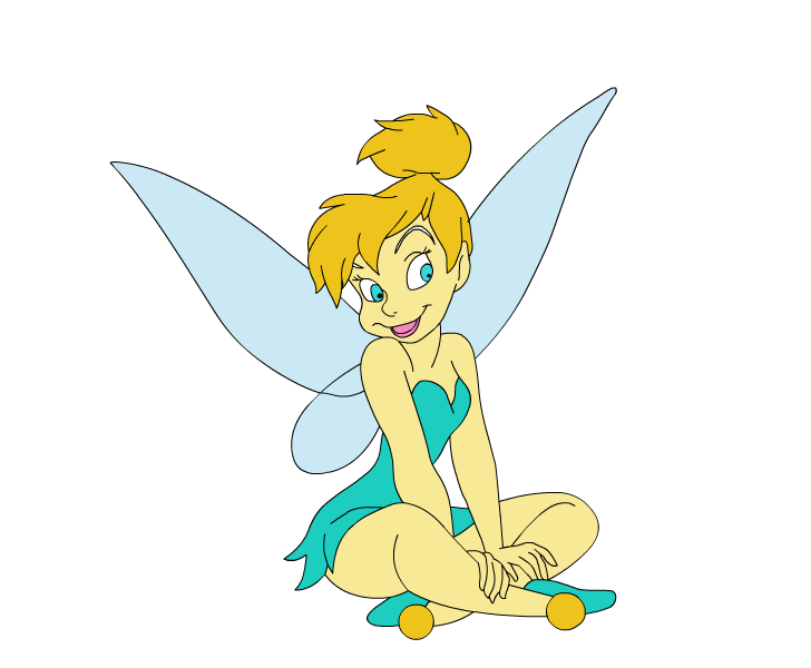 Tinkerbell Decal Sticker 09