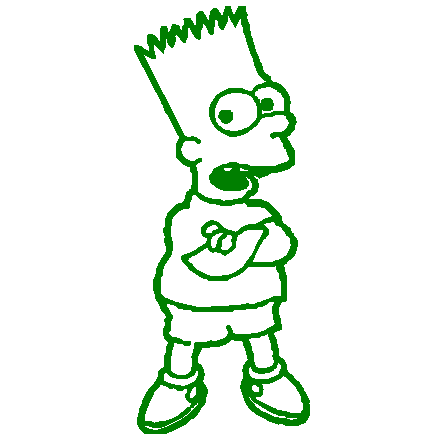Bart 3 decal