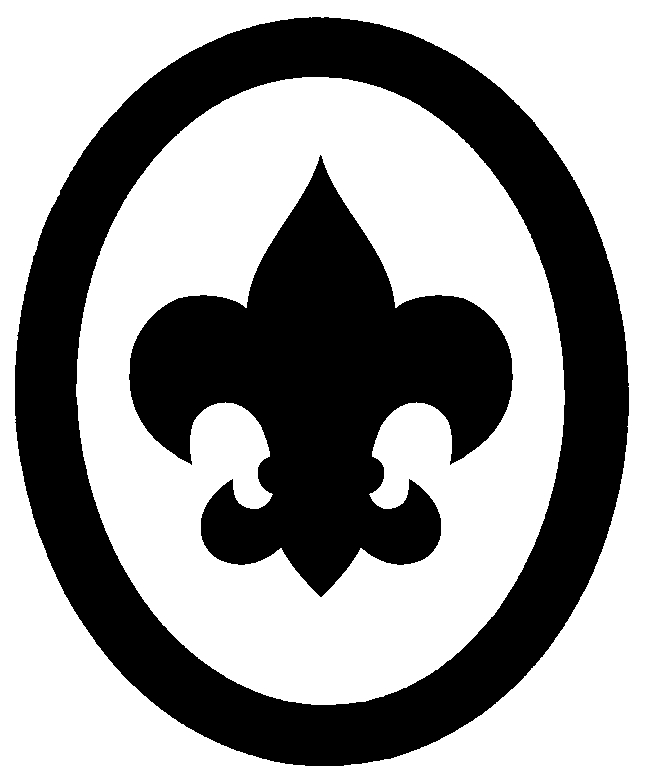 boy scout oval die cut decal