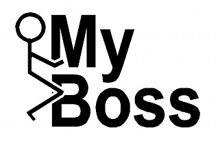 FUCK My Boss Window Sticker
