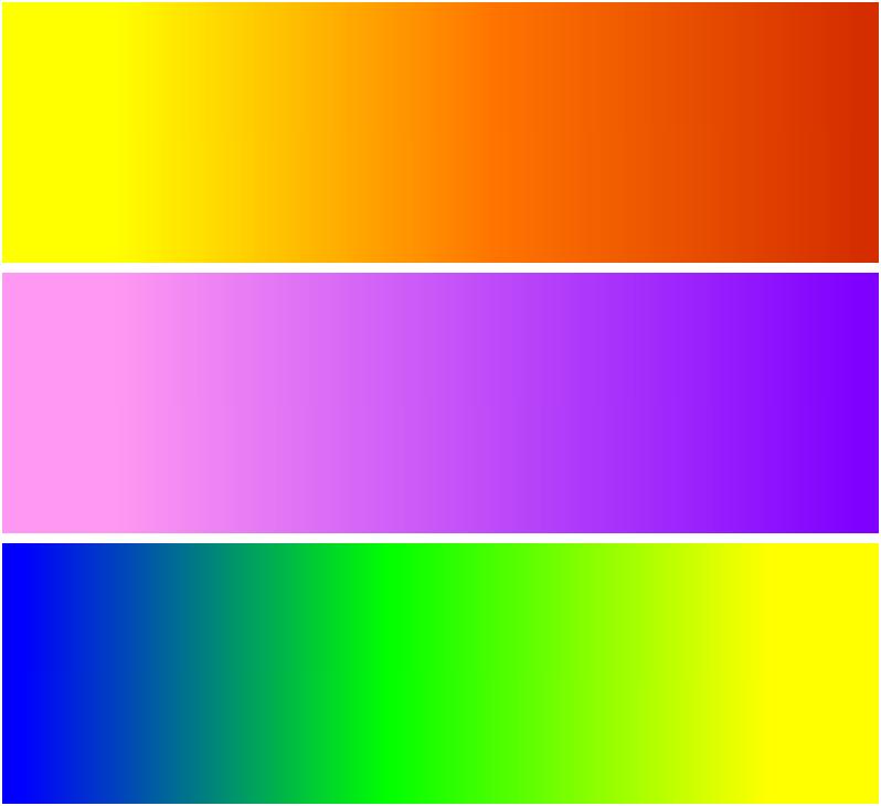 Gradient Colors Vinyl Sheets