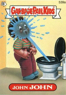 John JOHN Funny Sticker Name Decal