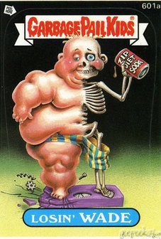 Losin WADE Funny Decal Name Sticker