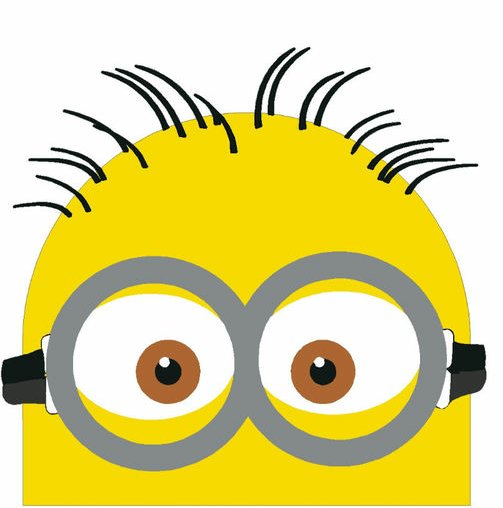 Minion Color Peeper Sticker 2