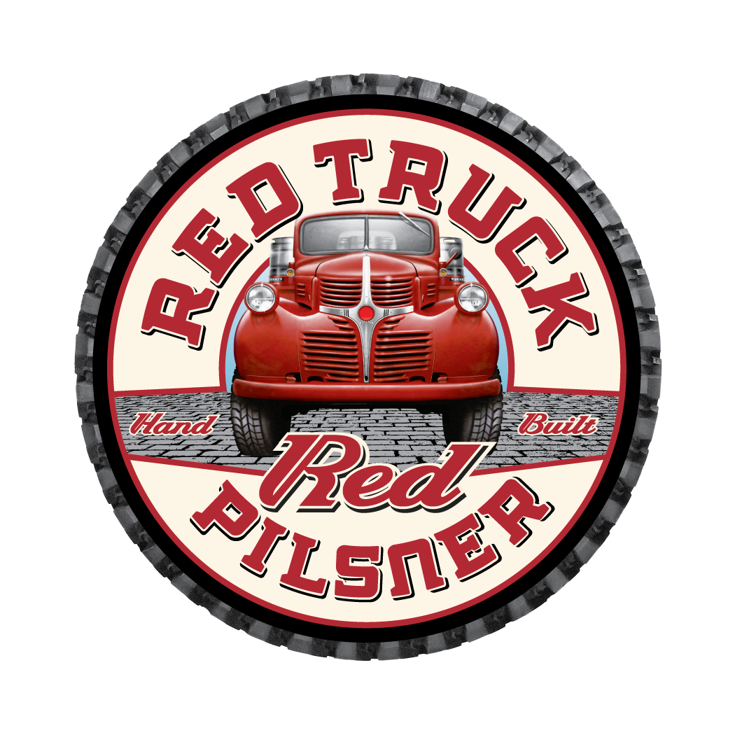 Red Truck Red Pilsner sticker