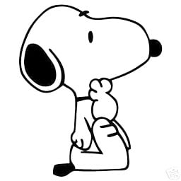 Snoopy Sticker 4