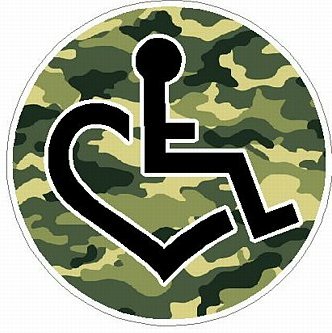 3E LOVE camo green circular sticker