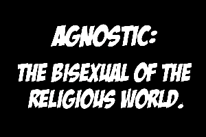 Agnostic Definition die cut decal
