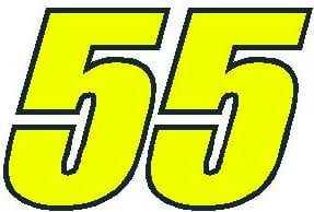 Two Digit - Two Color Race Number Kit