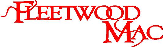 Fleetwood Mac Diecut Decal