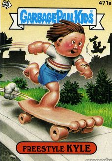 Freestyle KYLE Funny Sticker Name Decal