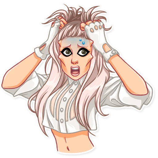 Lady Gaga_Band Sticker 27