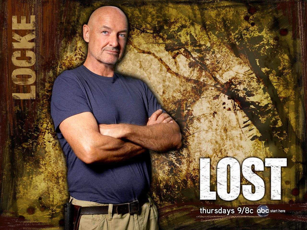 LOST Wallpaper Decal Locke