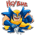 x-men wolverine sticker 22