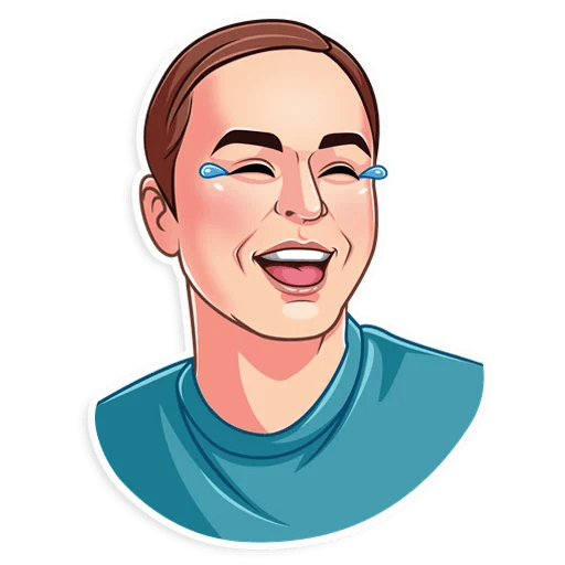 big bang sheldon cooper tv show sticker 1