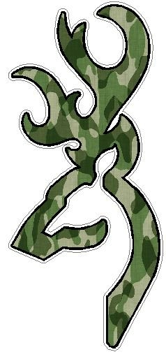 DEER HEAD FILLS Green Camo