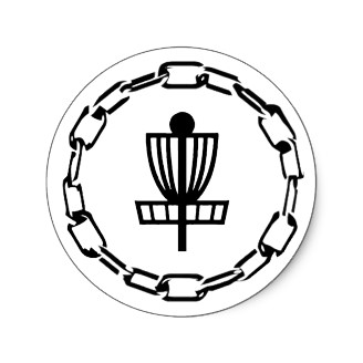 Disc Golf Goal Digital Decal 5