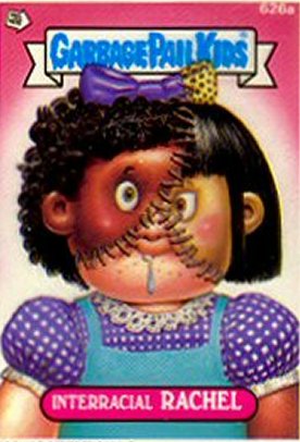 Interracial RACHEL Gross Sticker Funny Name Decal