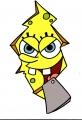 The Shining Spongebob sticker